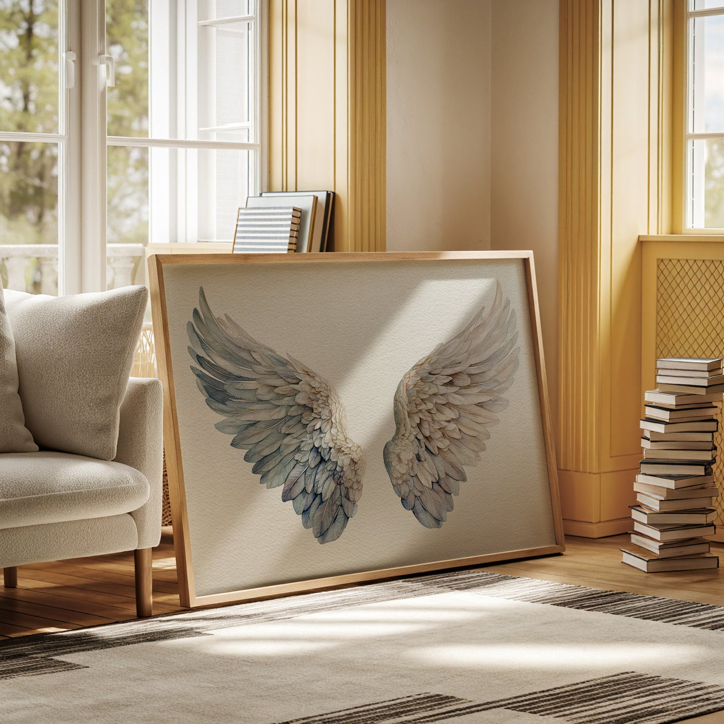 Feathers Paint A Morning Prayer