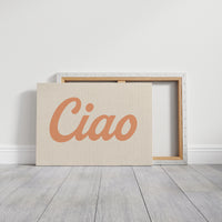 Ciao Retro Wall Art Print