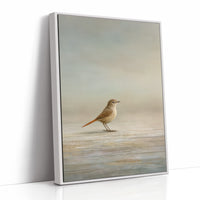 Solitary Songbird On Muted Horizon