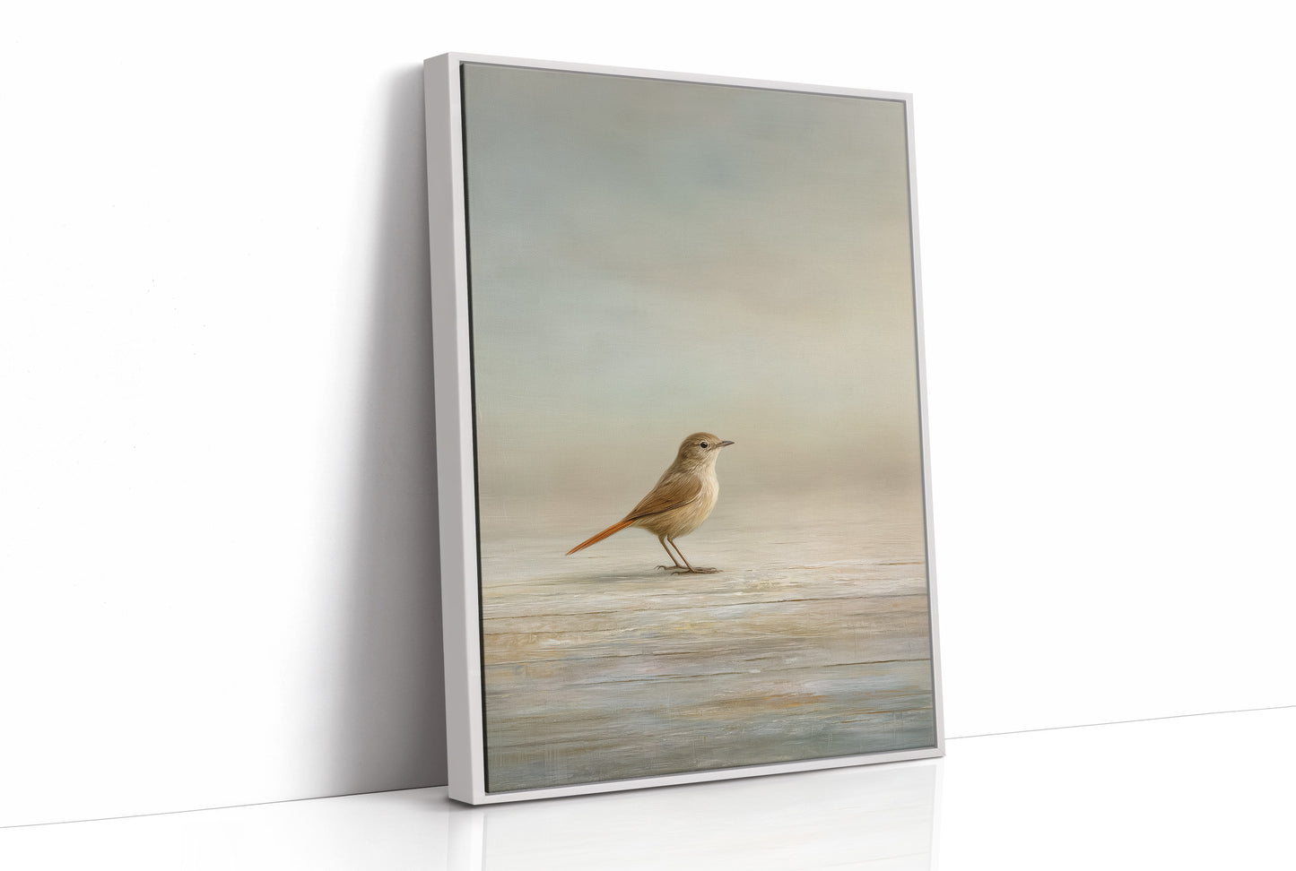 Solitary Songbird On Muted Horizon