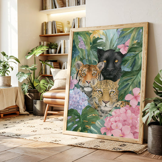 Wild Companions in Blooming Wilderness