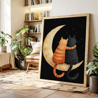 Beneath Moonlight's Gentle Embrace