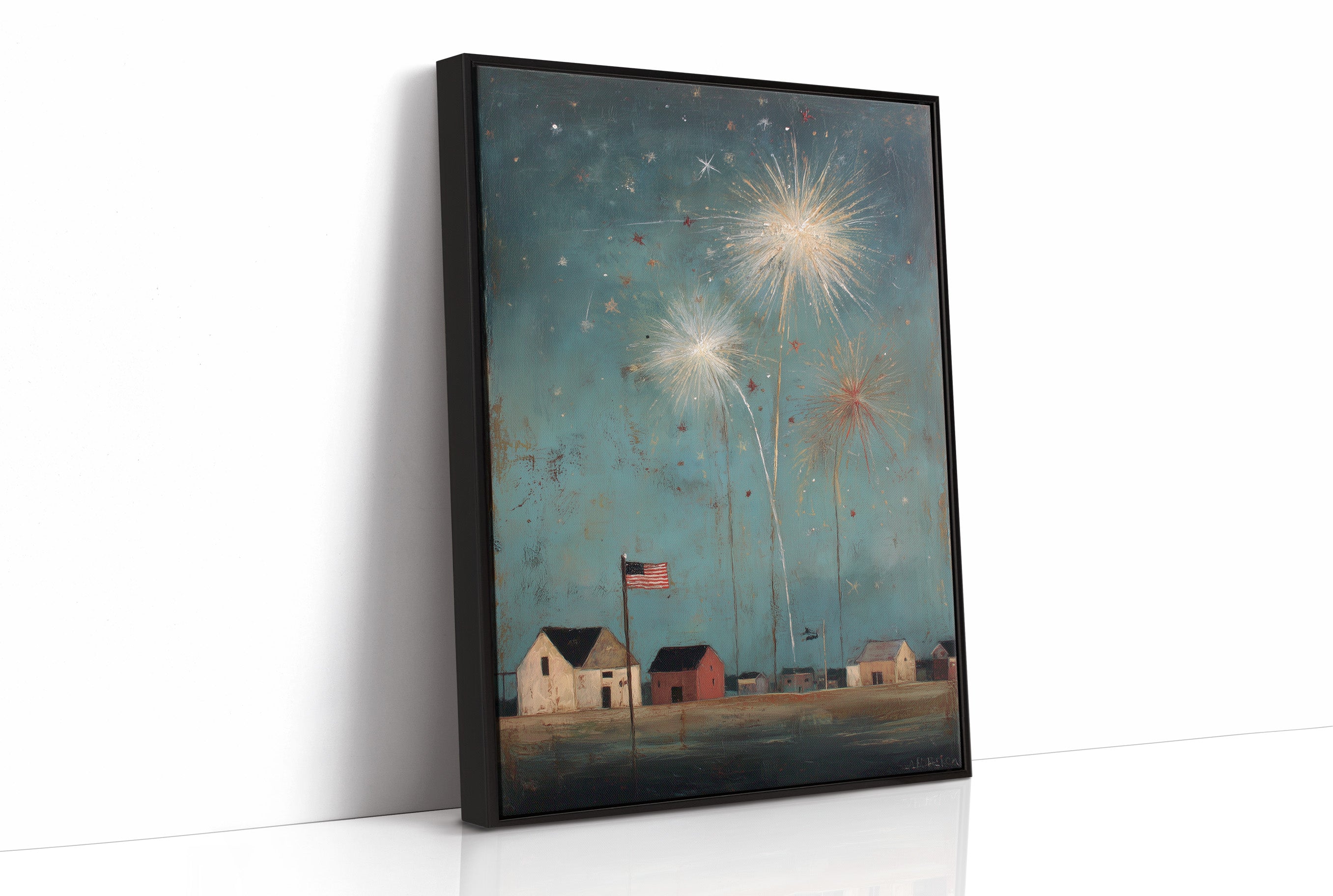 Three Bursts for a Small Town
