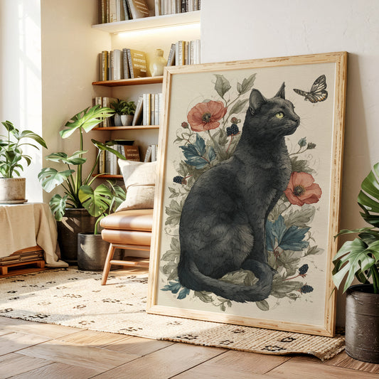 The Cat Who Spoke to Butterflies
