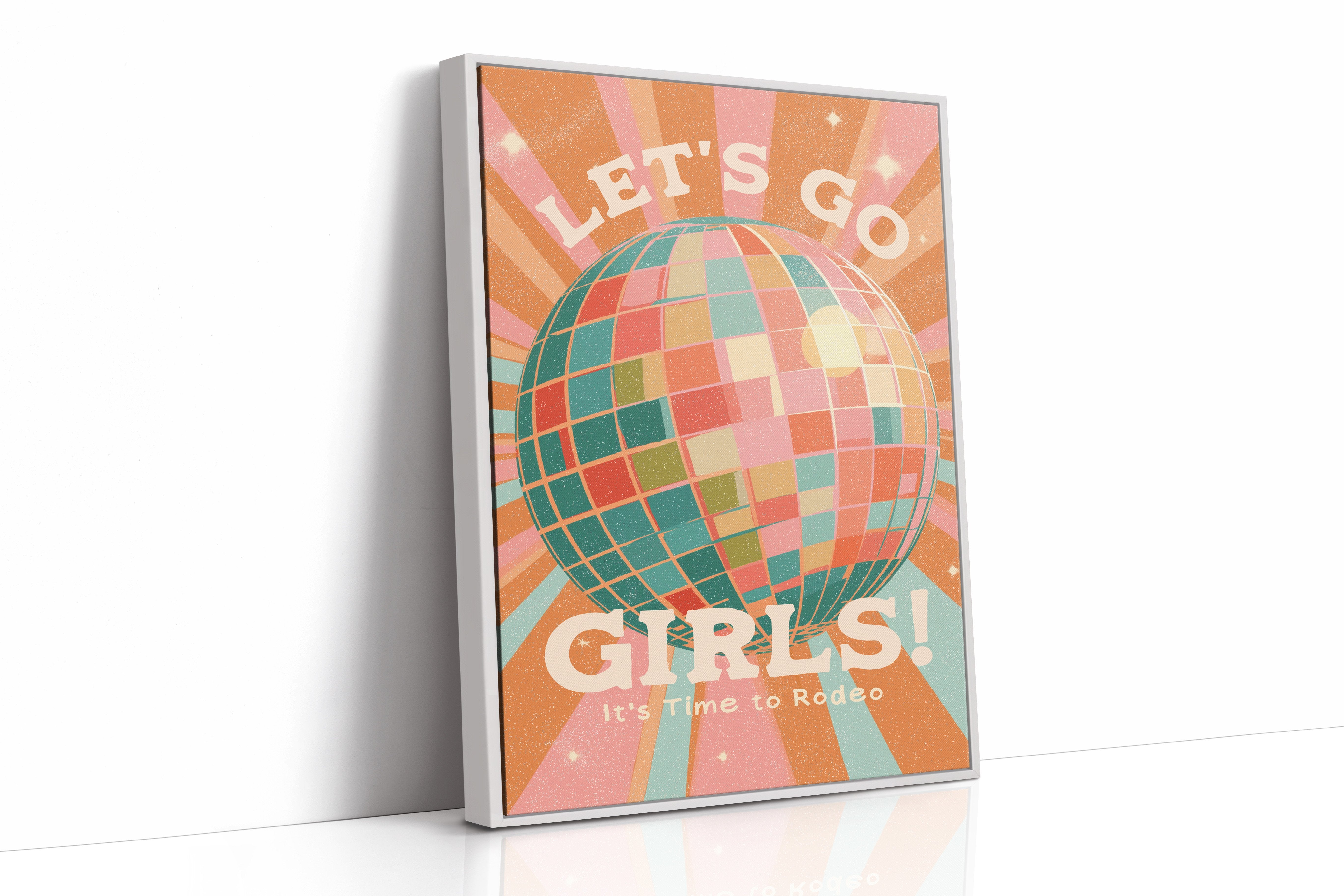 Disco Meets Desert Sunset Vibes