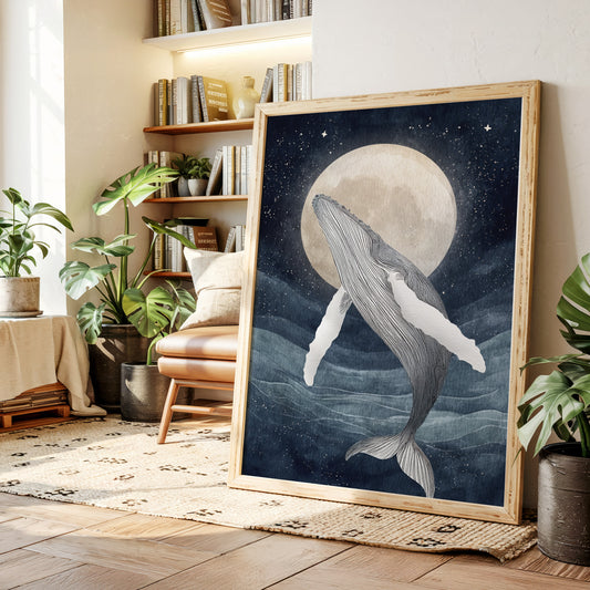 Beneath the Moonlit Waves