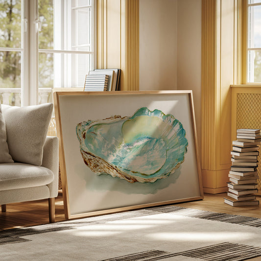 Ocean's Pearl Catches Morning Light