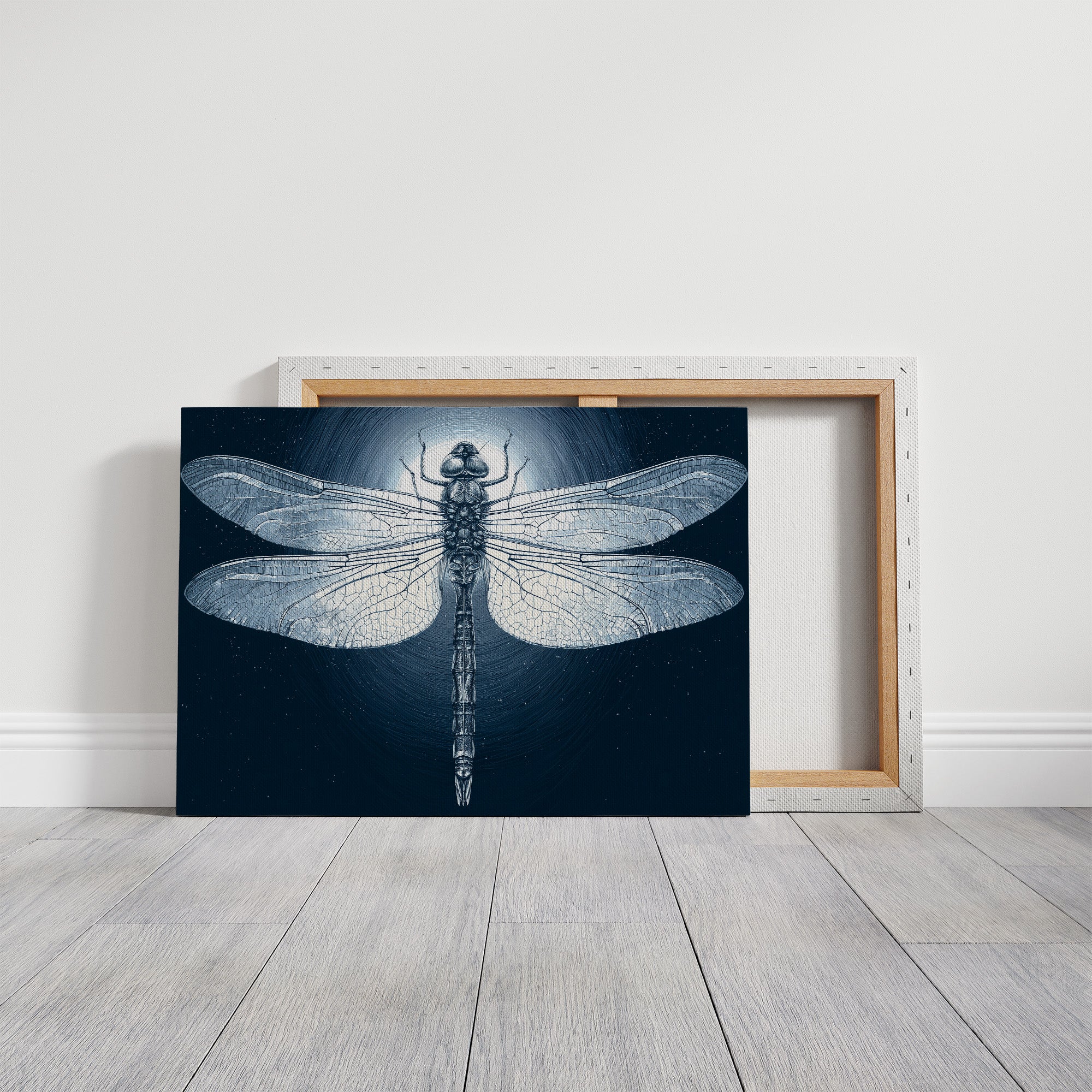 Dragonfly by Moonlight