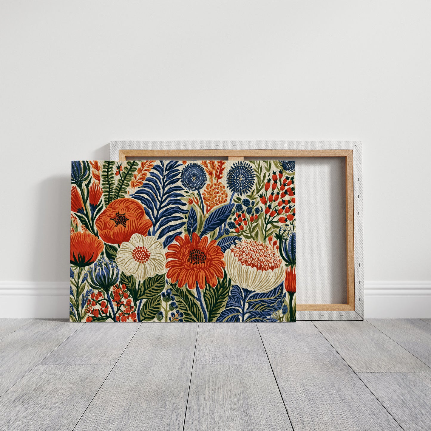 Navy Blooms, Loud Garden