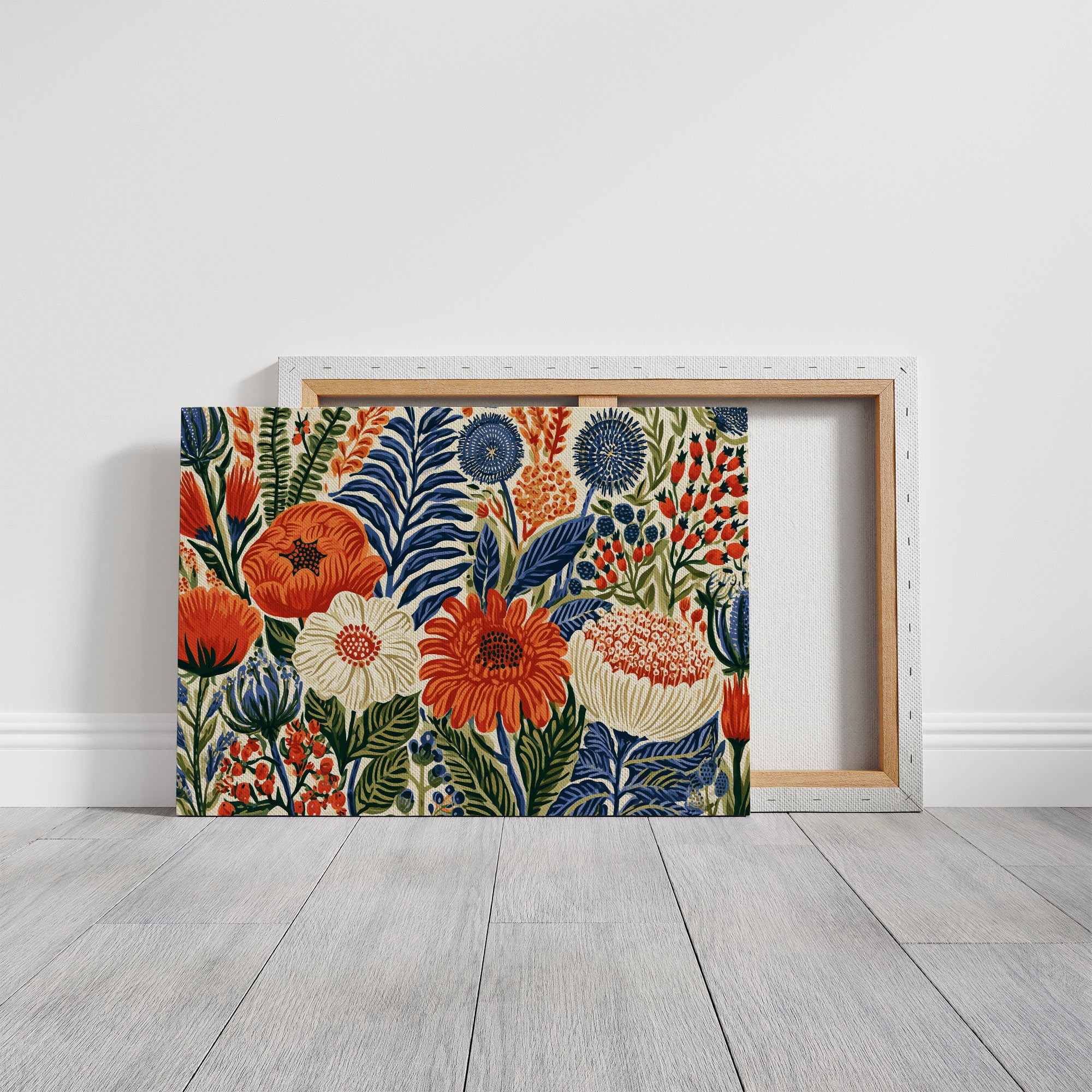 Navy Blooms, Loud Garden
