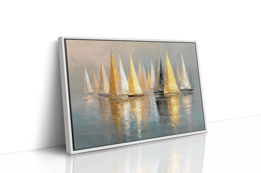 Golden Sails Dance At Dawn