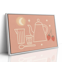 Moonlit Tea and Strawberries