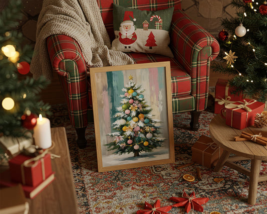 Pastel Ornaments Paint December Dreams