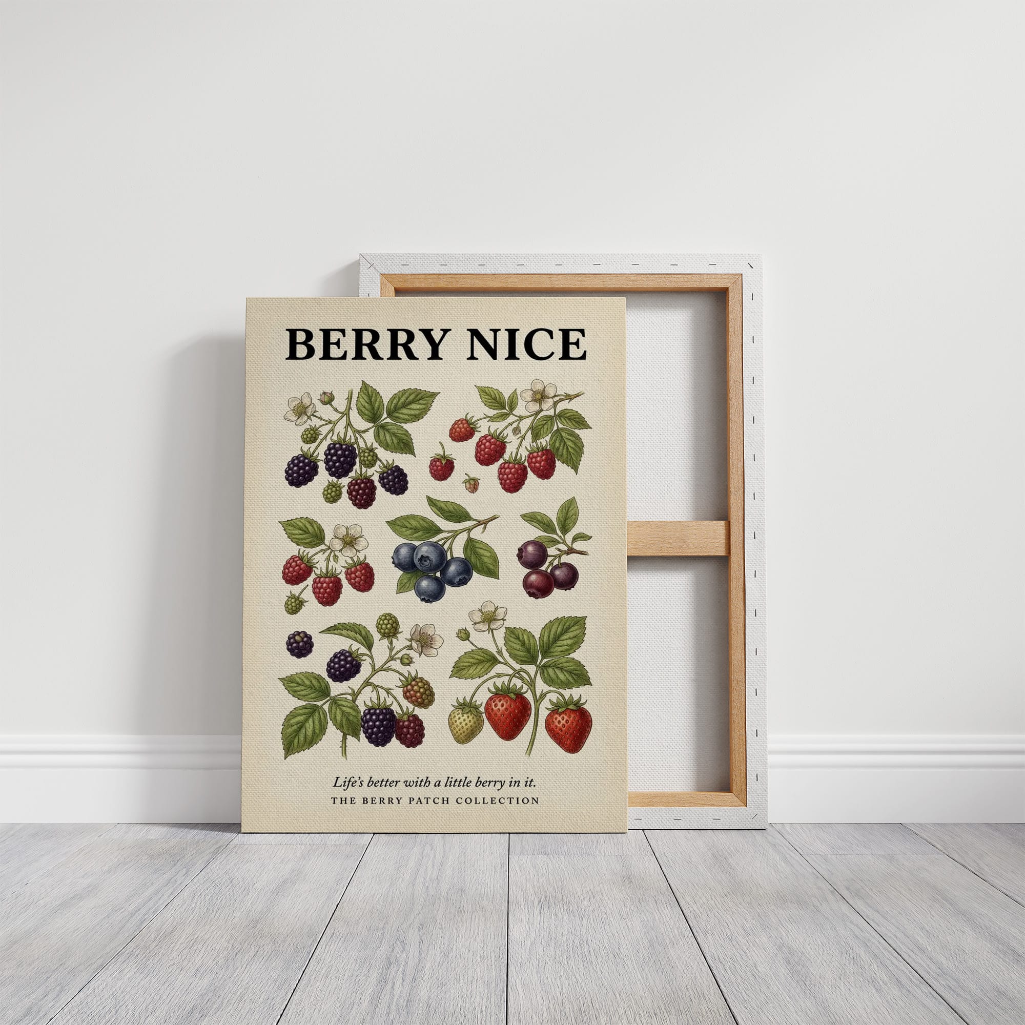 Berry Nice: Vintage Berry Patch Chart