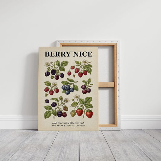 Berry Nice: Vintage Berry Patch Chart