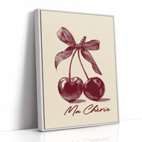 Sweet Burgundy Tied With Affection