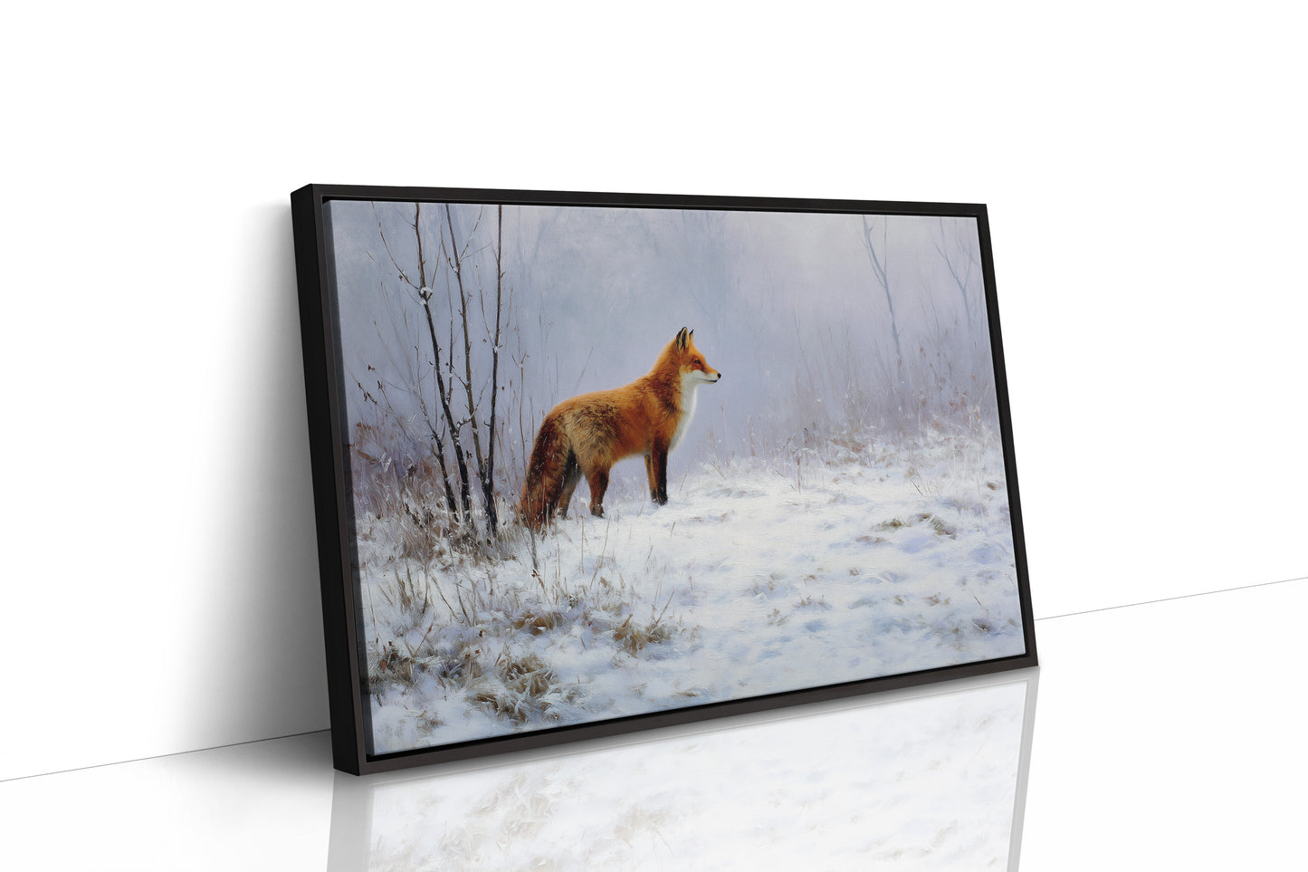 Fox in the Quiet Frost