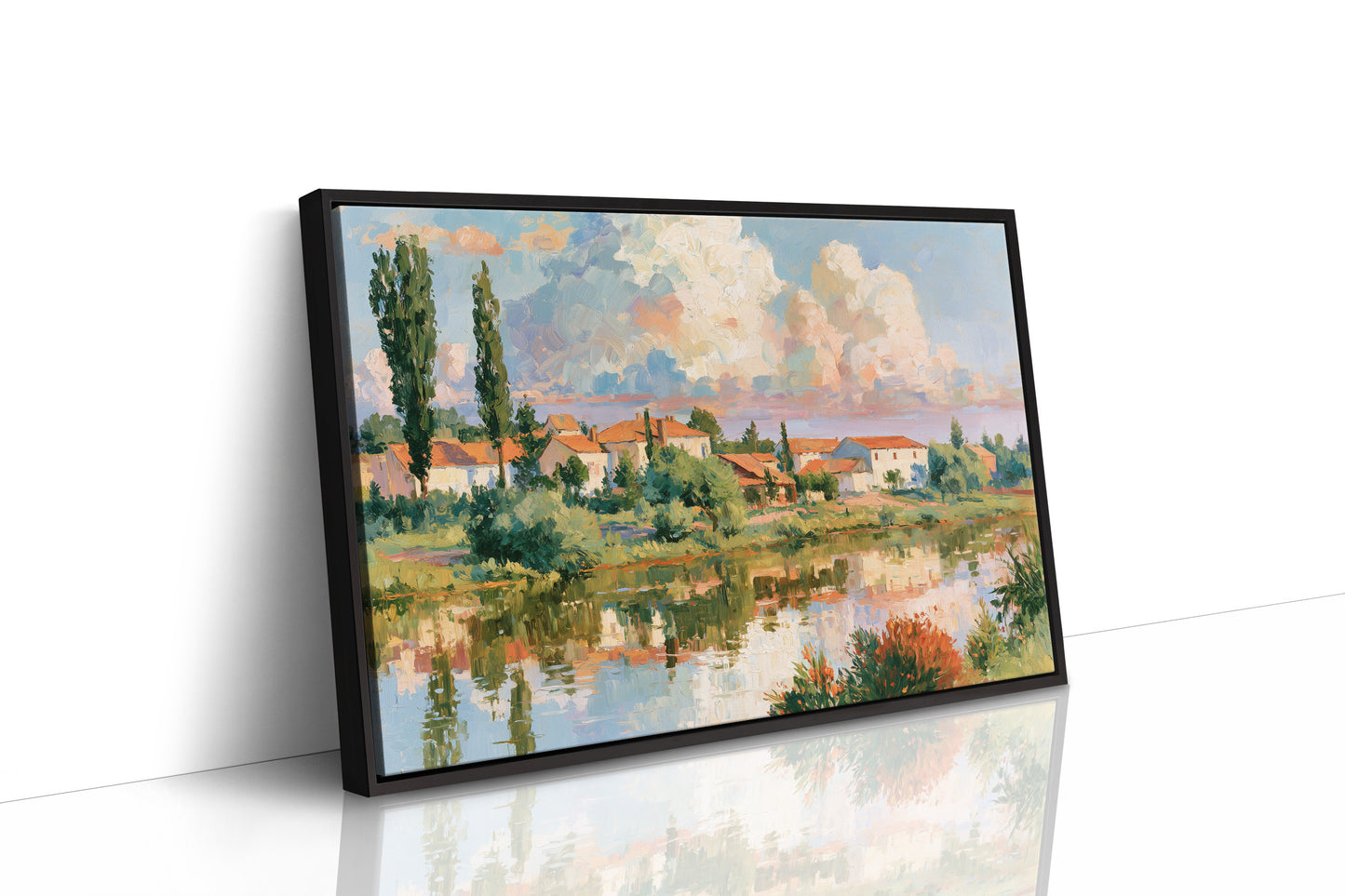 Village on Still Water
