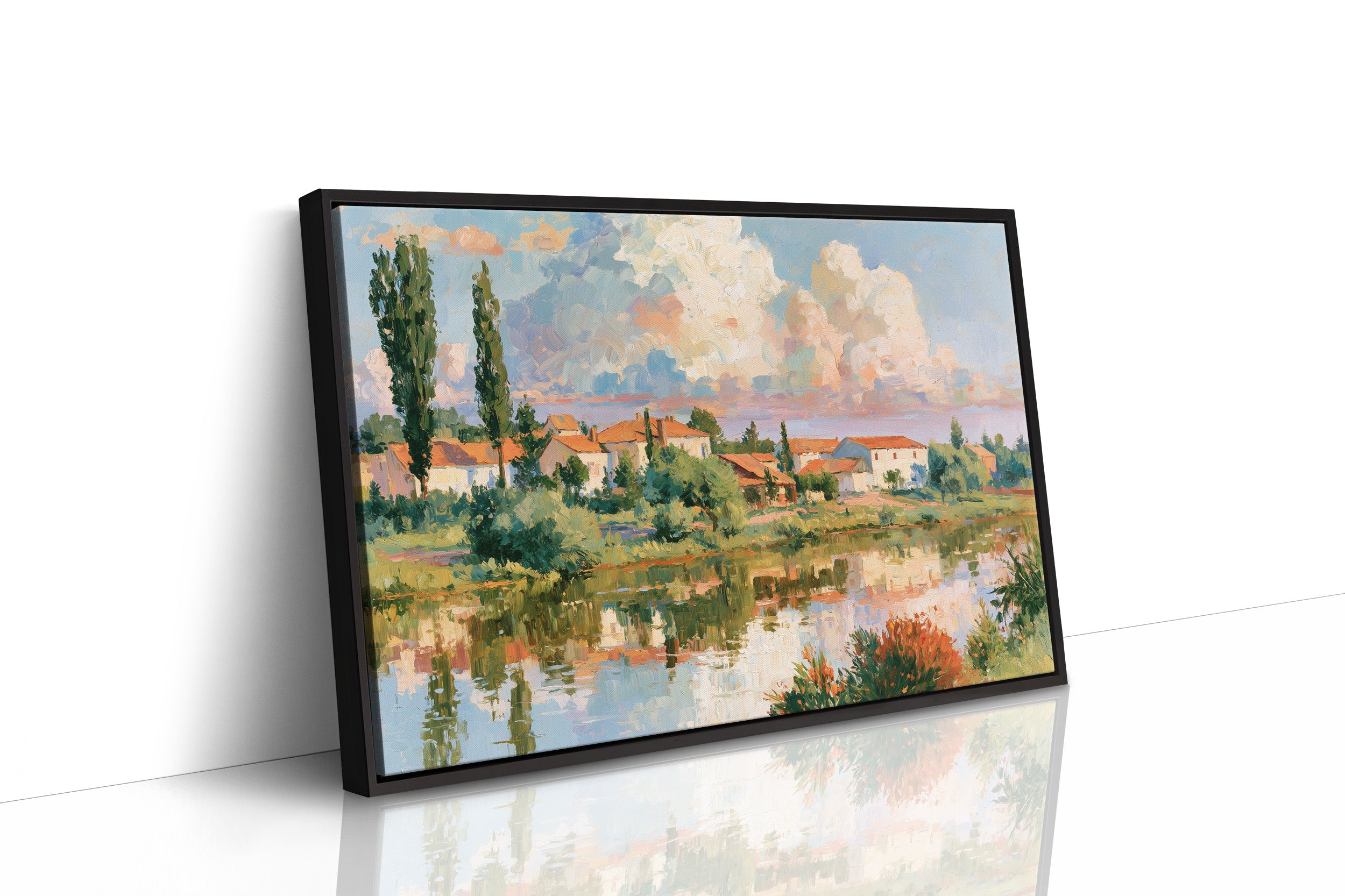 Village on Still Water