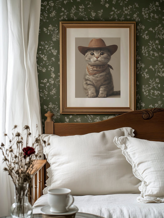 A Feline Cowboy's Daydream