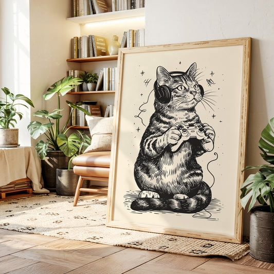 Gaming Cat: A Feline Odyssey