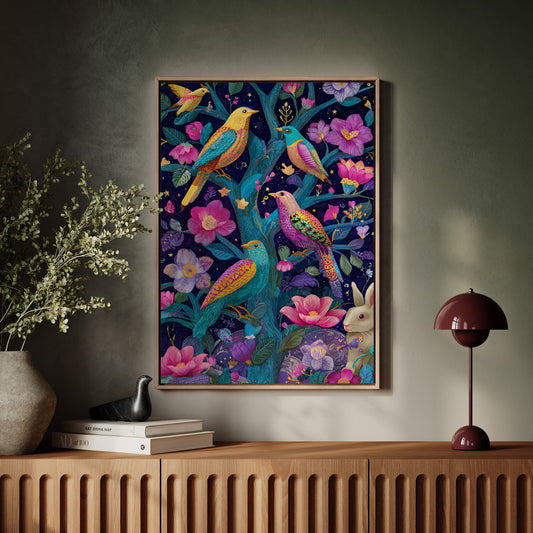 A Symphony of Colorful Companions
