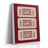 Bathroom Ballads On Display