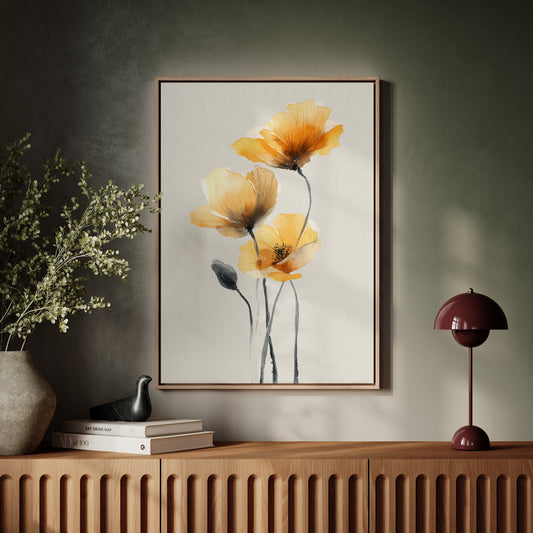 Golden Petals in Soft Light
