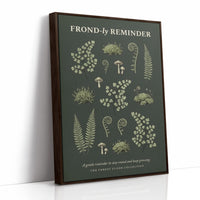 Frond-ly Reminder: Vintage Fern & Moss Chart