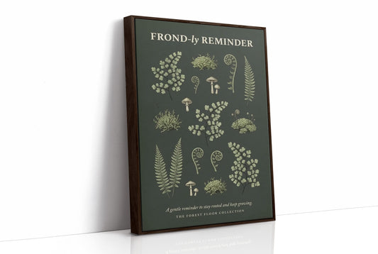 Frond-ly Reminder: Vintage Fern & Moss Chart