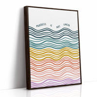 Progress Is Not Linear Retro Waves
