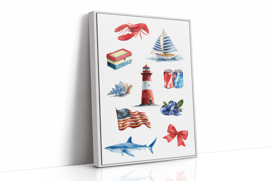 Coastal Treasures Of American Summer