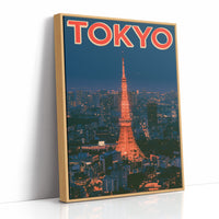 Tokyo Tower Twilight Skyline