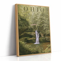 Ohio Waterfall Forest Retreat