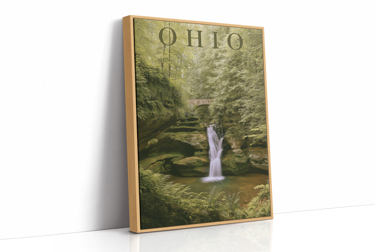 Ohio Waterfall Forest Retreat