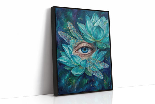 The Lotus Never Blinks