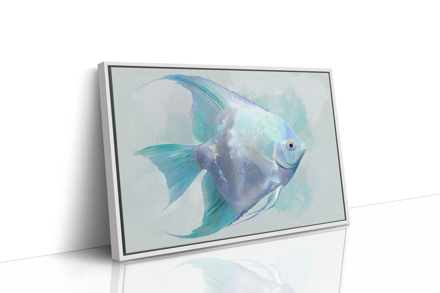 Azure Dancer In Still Waters