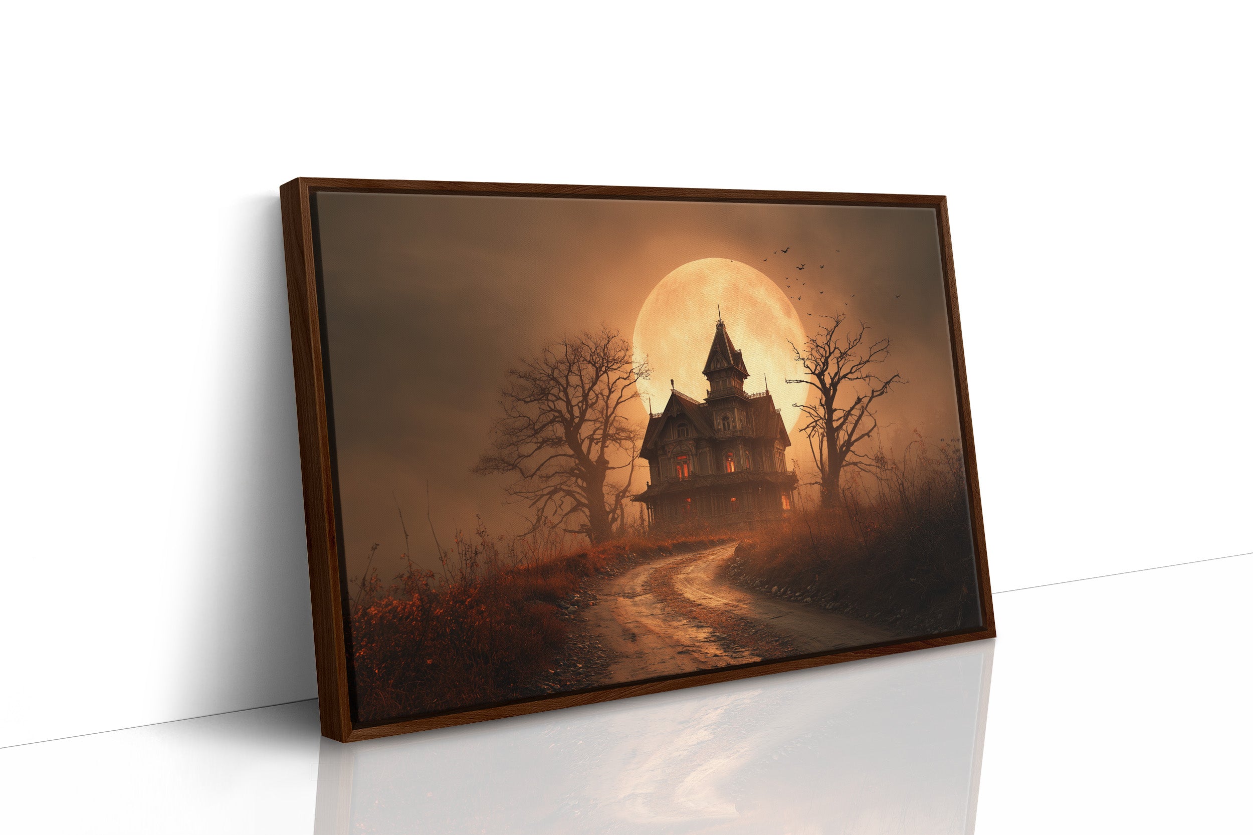 Harvest Moon Haunts Old Road