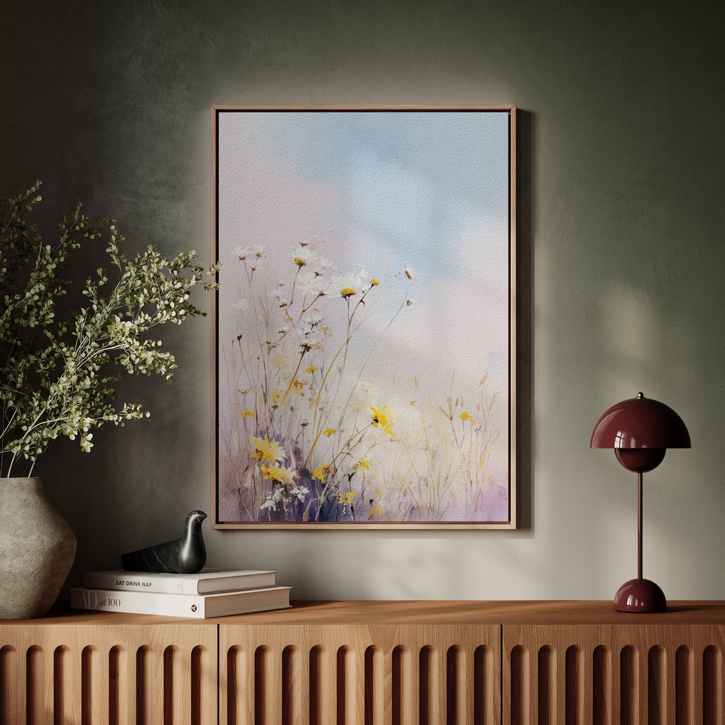 Fields Beneath a Gentle Sky