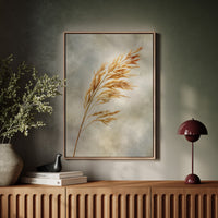 Golden Grains in Gentle Breeze