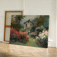 Summer Roses Guard The Cottage Path