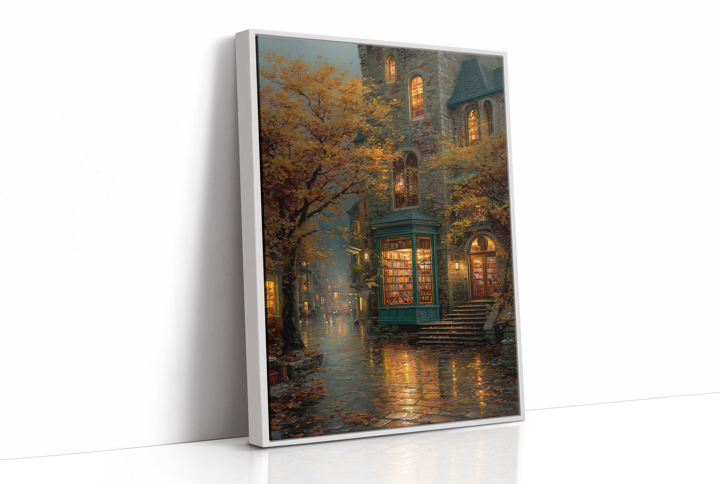 Where The Lamps Glow In Rain