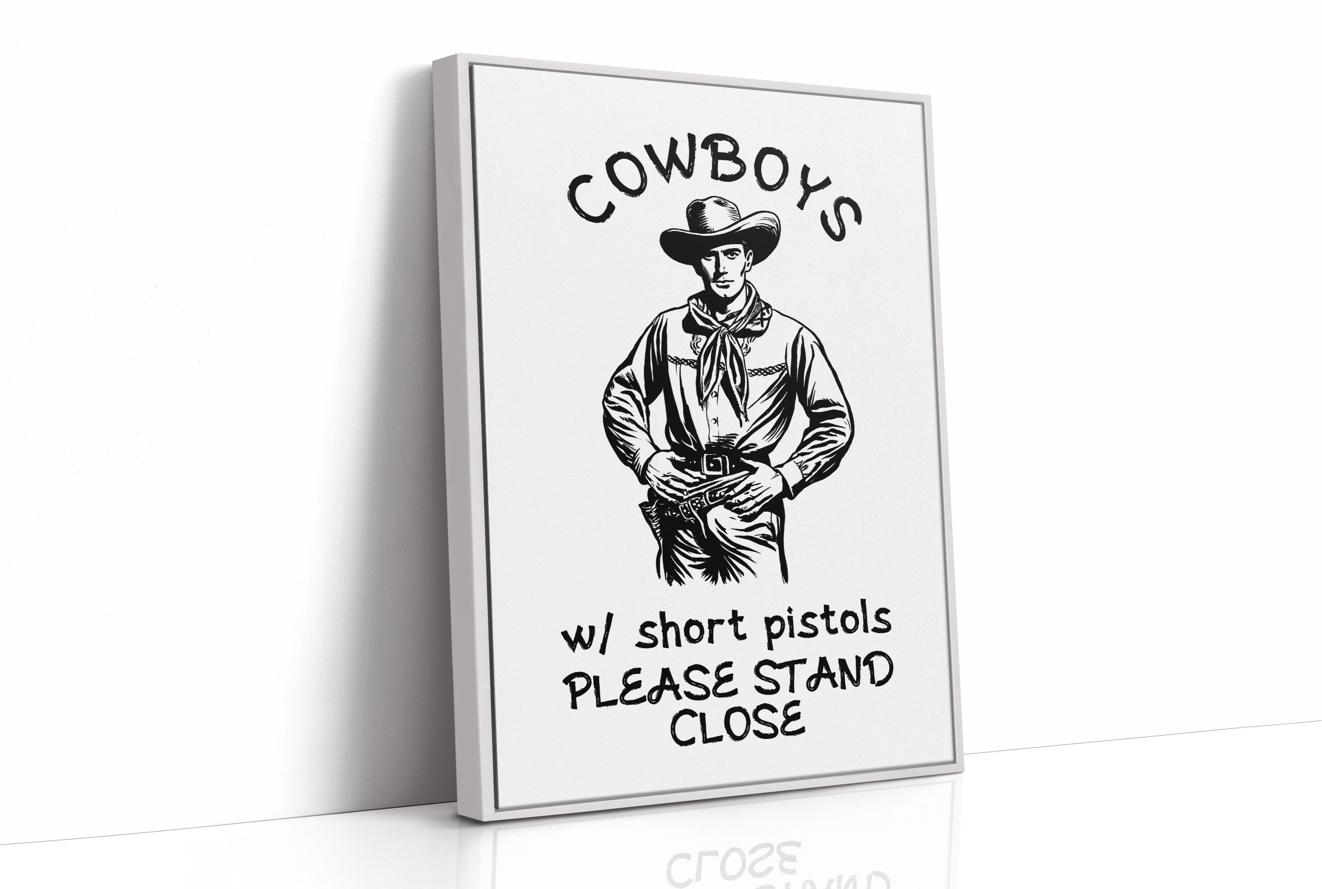 Cowboys With Short Pistols