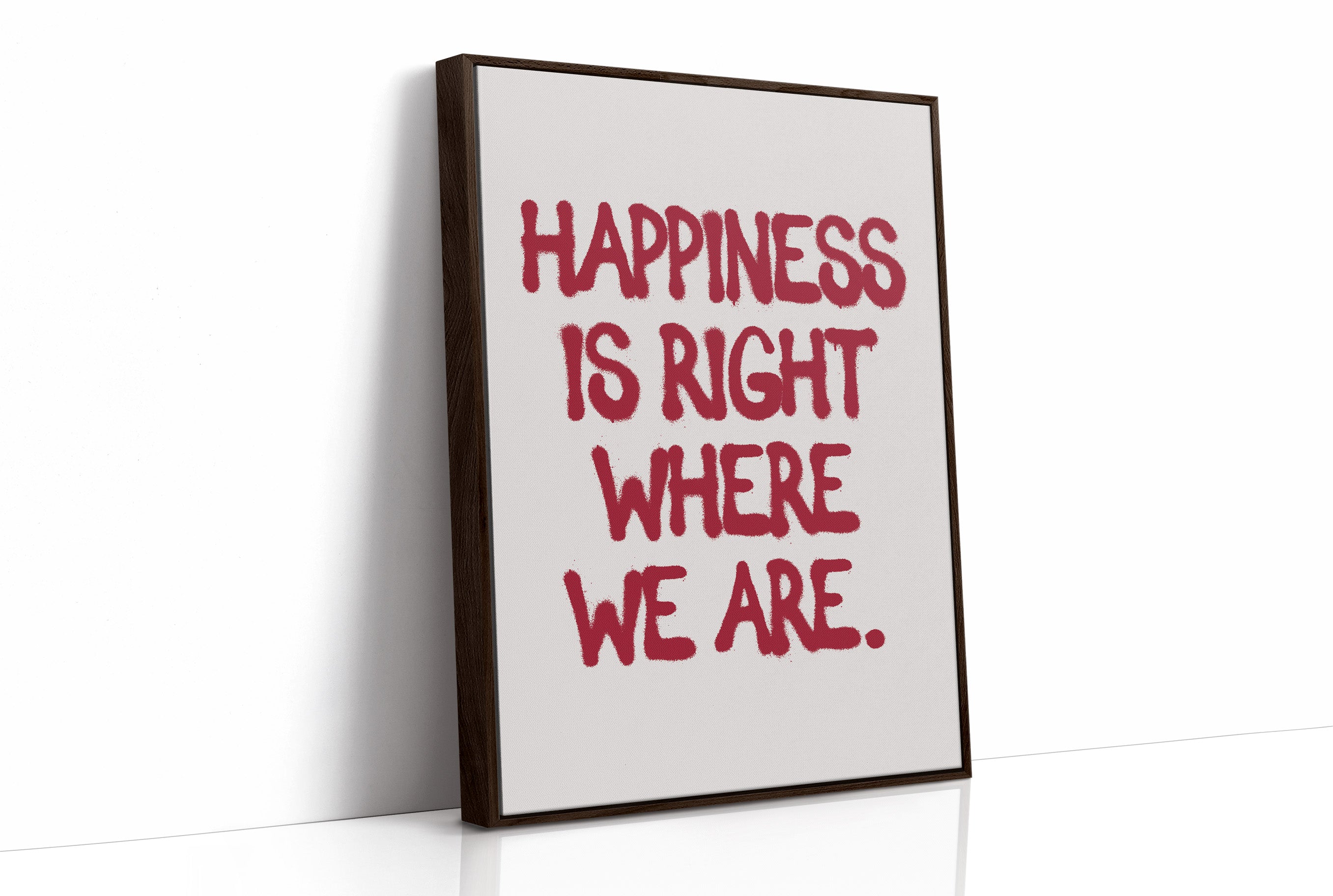 Happiness Is Right Here