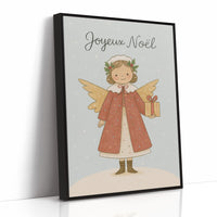 French Holiday Angel Brings Gifts