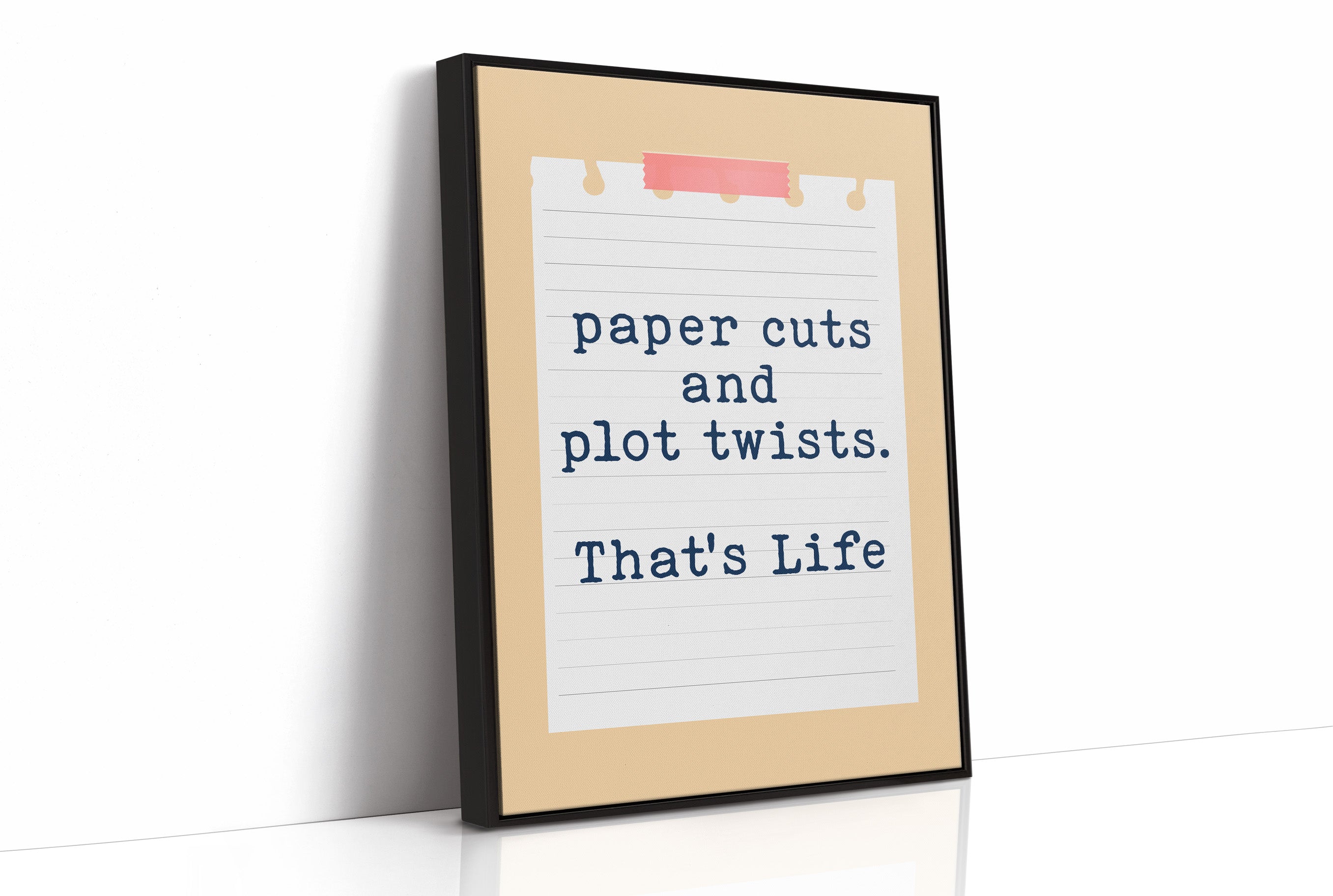 Paper Cuts and Plot Twists