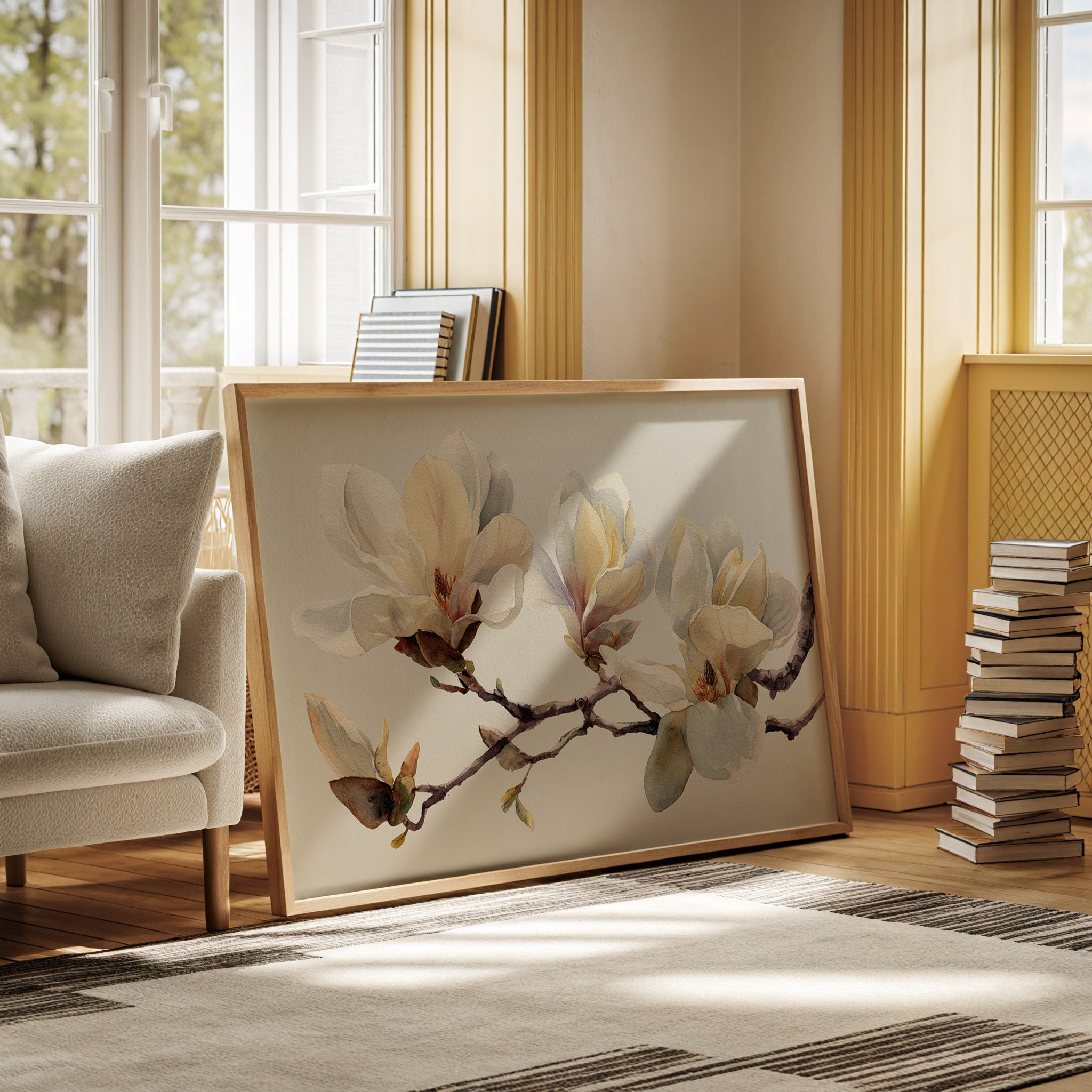 Magnolias Dance Their Morning Song