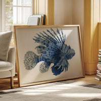 Ocean's Indigo Dancer Takes Flight