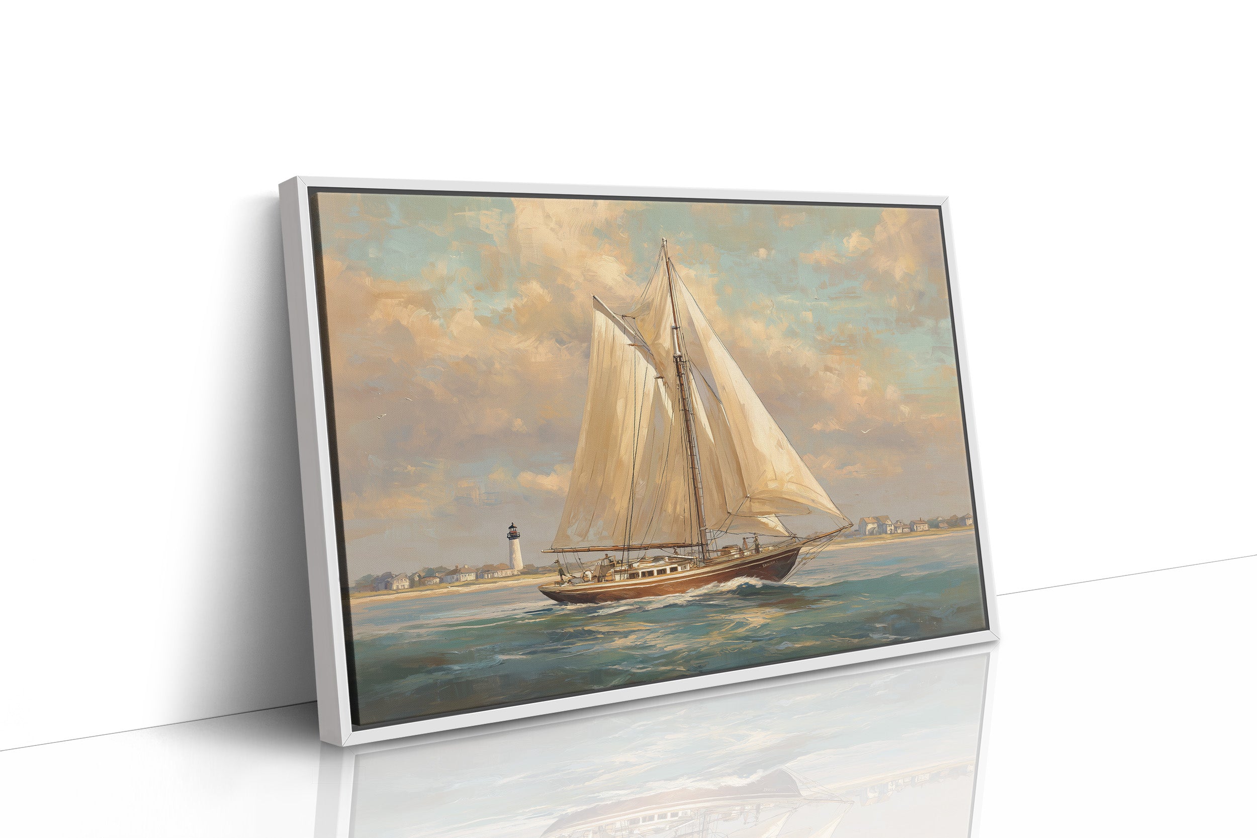 Sails Catch Coastal Memories