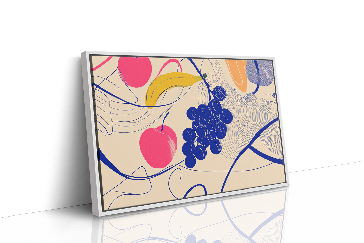 Summer Fruits Dance In Cream Light